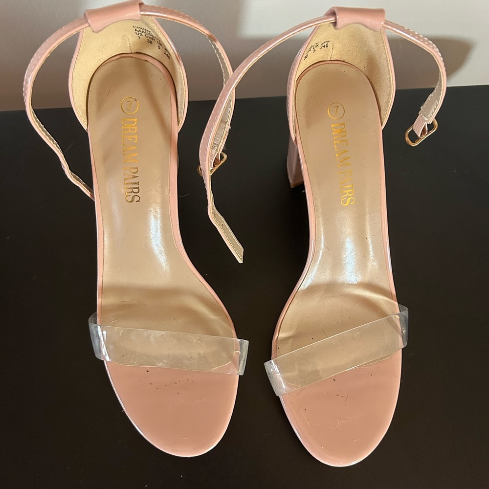 Nude sandals
